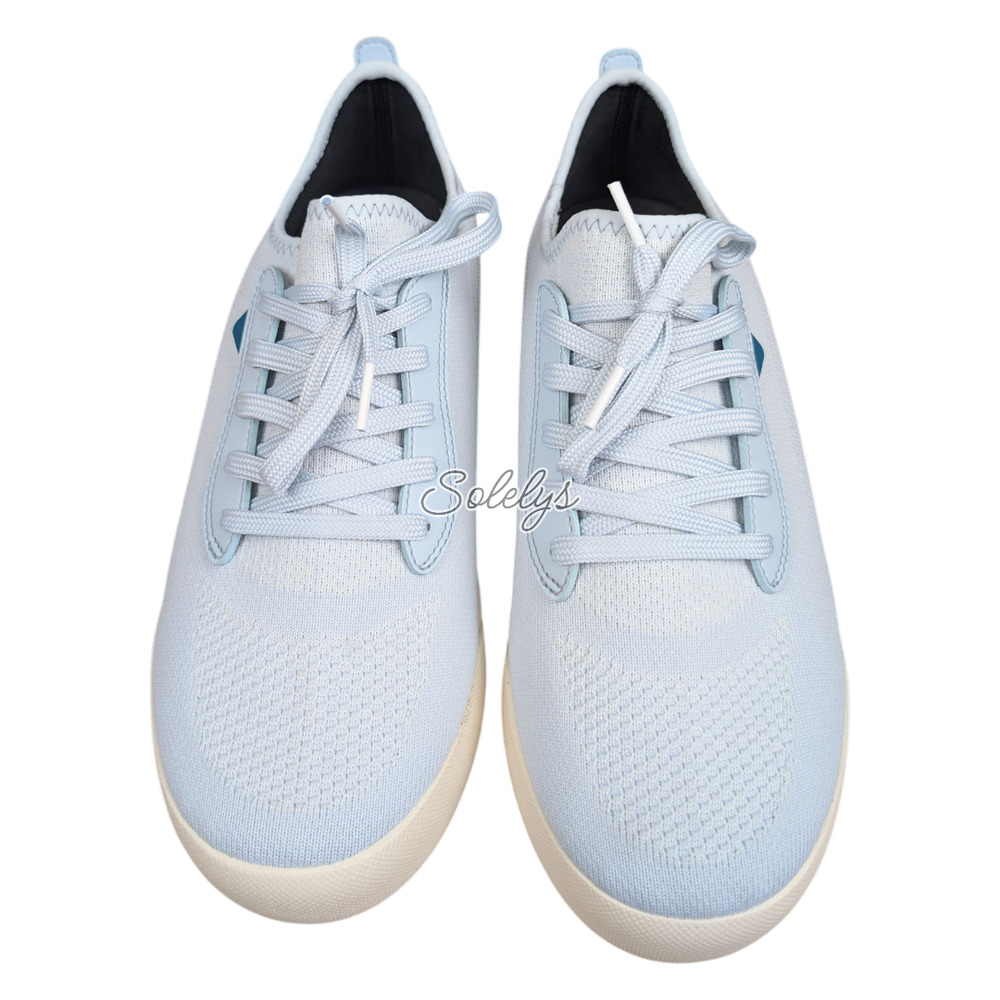 Vessi Weekend Mens 9 Womens 10 On Shore Blue Waterproof Dyma-Tex Knit Sneaker